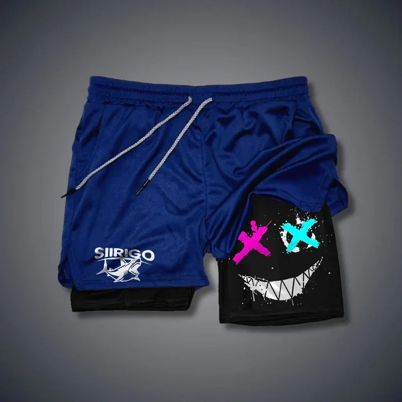 Men’s Double-Layer Training Shorts