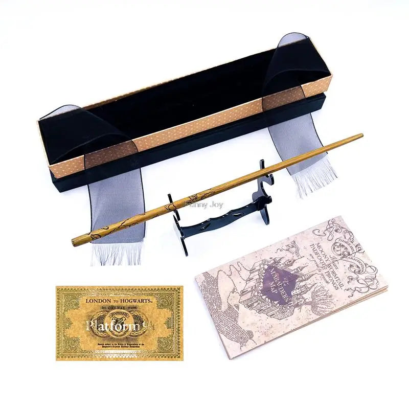24 Styles Metal Core Magic Wands with Box