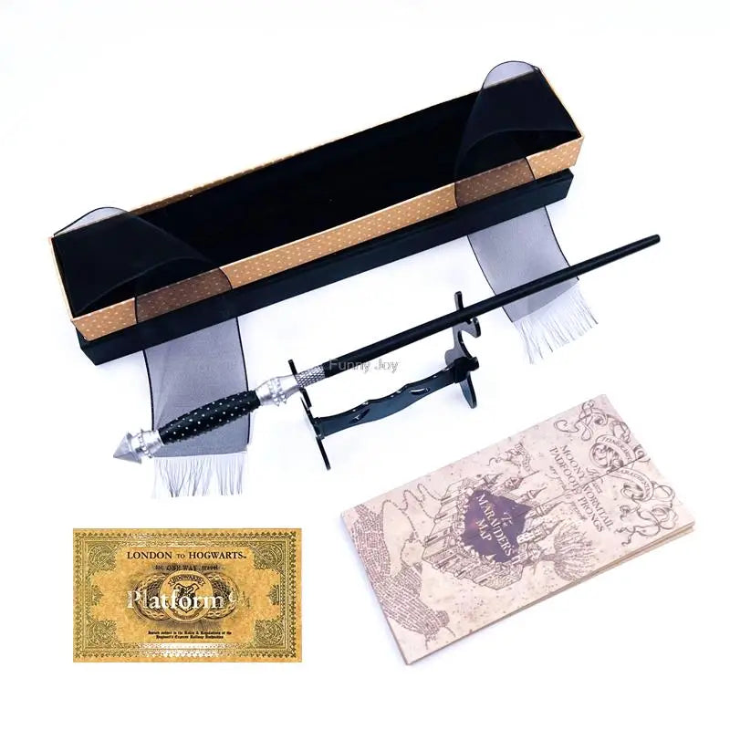 24 Styles Metal Core Magic Wands with Box
