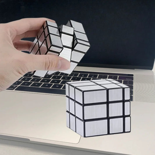3x3x3 Gold & Silver Neo Magic Mirror Cube