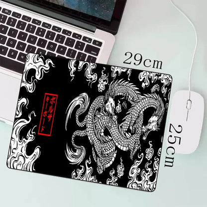 Japanese Dragon XXL Gaming Mouse Pad – Large Desk Mat for Keyboard & Mouse