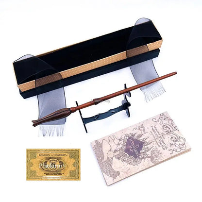 24 Styles Metal Core Magic Wands with Box
