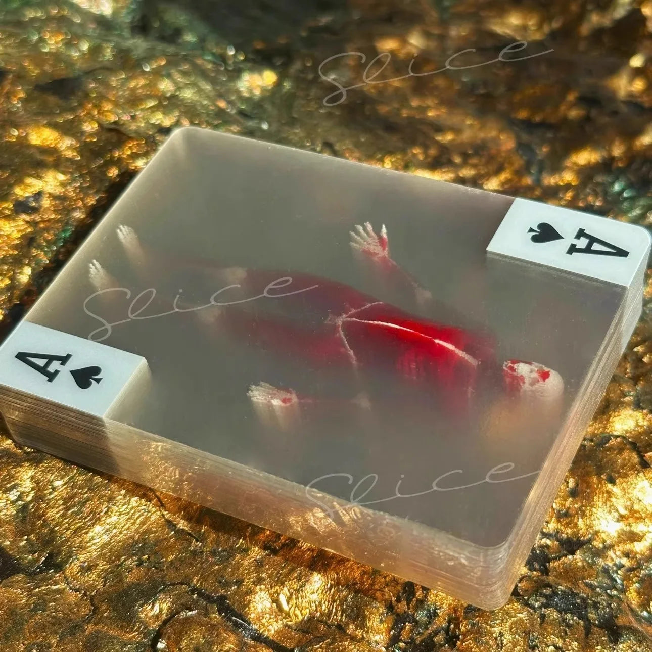 Human Body Slice Playing Cards
