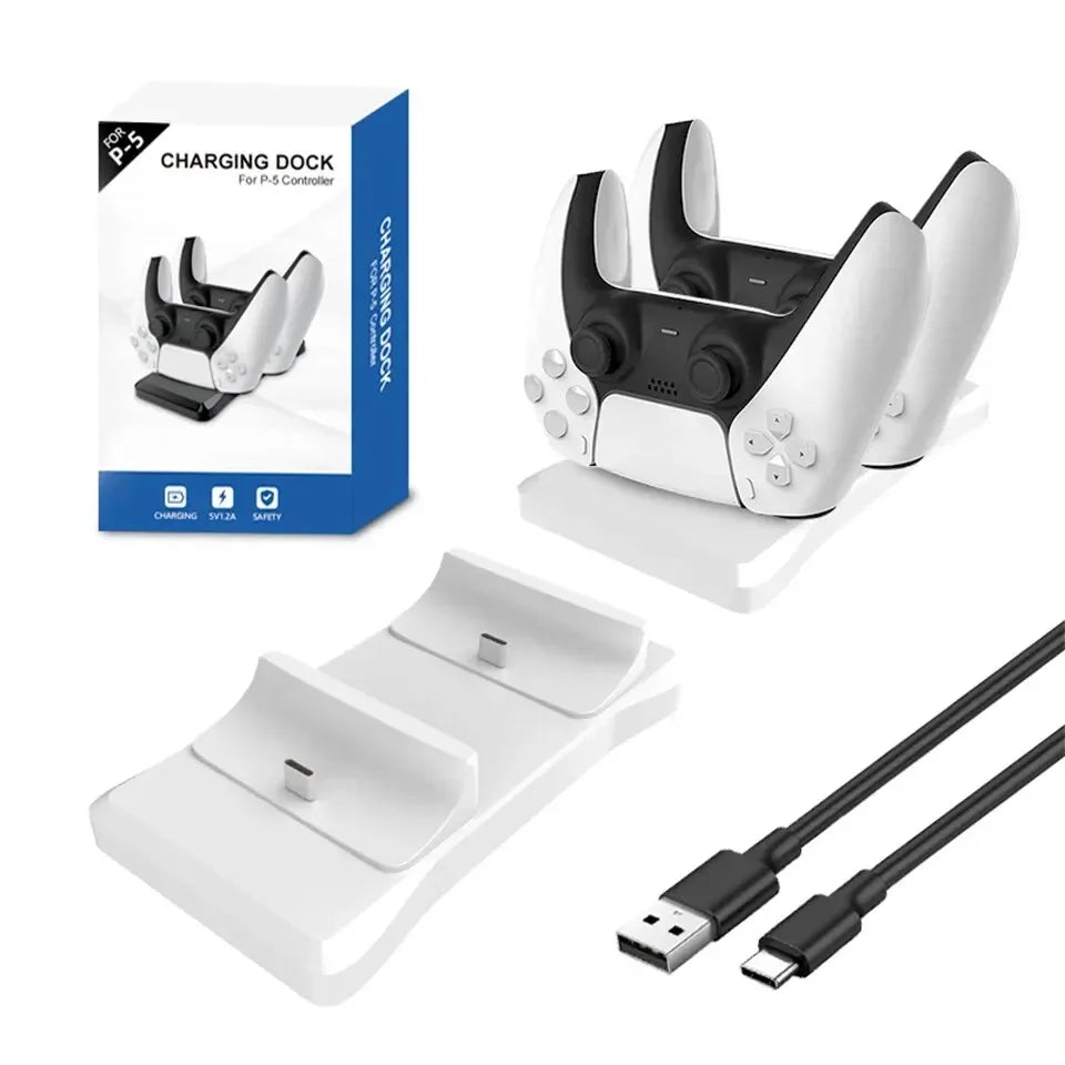 GAMINJA Dual Charging Station for PS5 Controllers