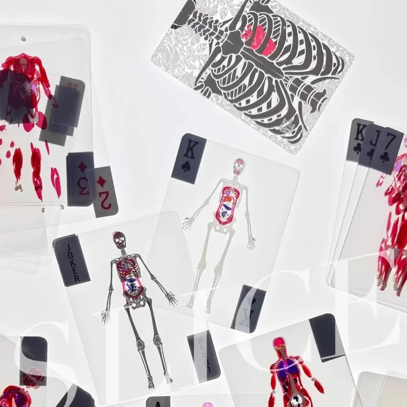 Human Body Slice Playing Cards