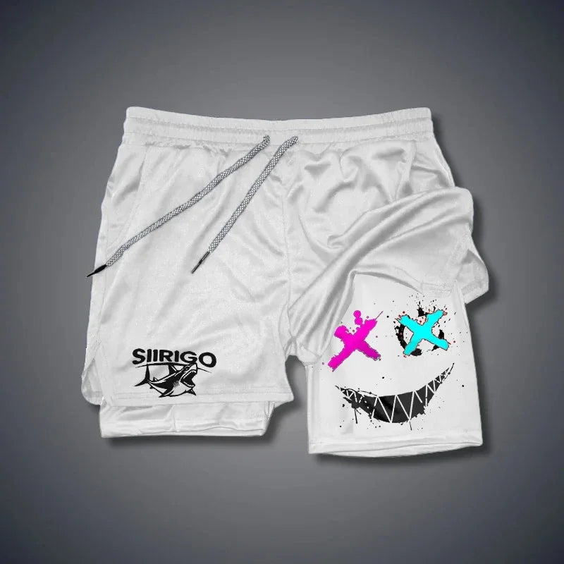 Men’s Double-Layer Training Shorts