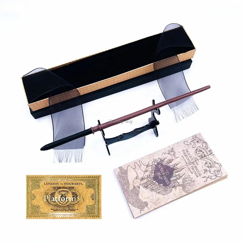 24 Styles Metal Core Magic Wands with Box