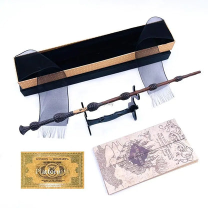 24 Styles Metal Core Magic Wands with Box