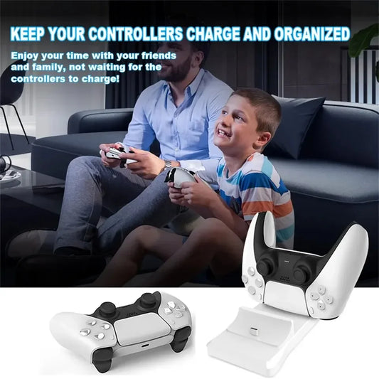 GAMINJA Dual Charging Station for PS5 Controllers
