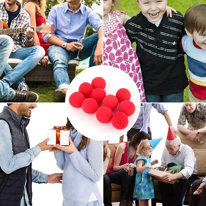 10pcs Red Magic Sponge Balls