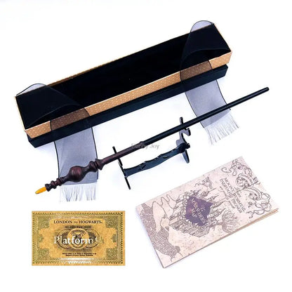 24 Styles Metal Core Magic Wands with Box