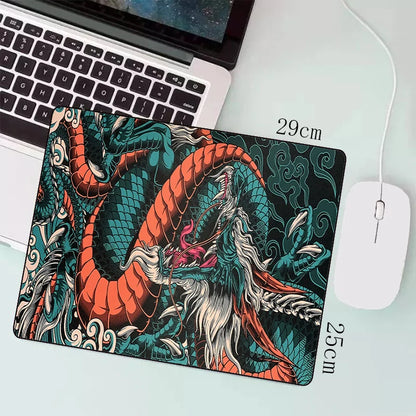 Japanese Dragon XXL Gaming Mouse Pad – Large Desk Mat for Keyboard & Mouse