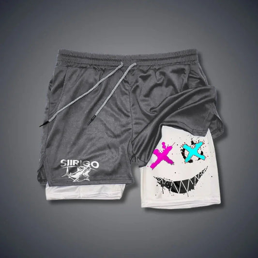 Men’s Double-Layer Training Shorts