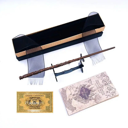 24 Styles Metal Core Magic Wands with Box