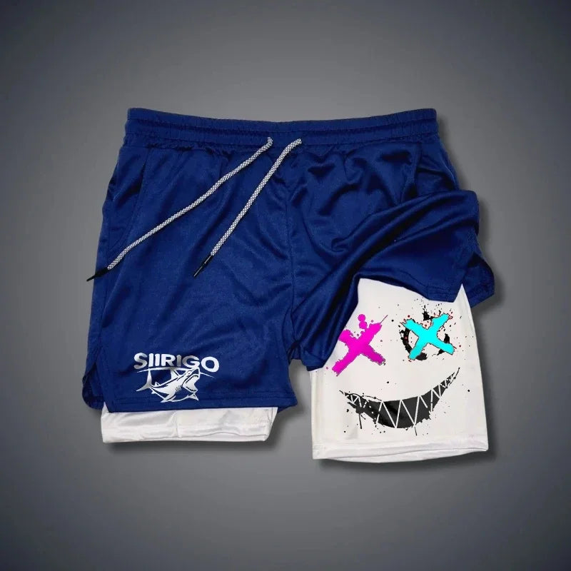 Men’s Double-Layer Training Shorts