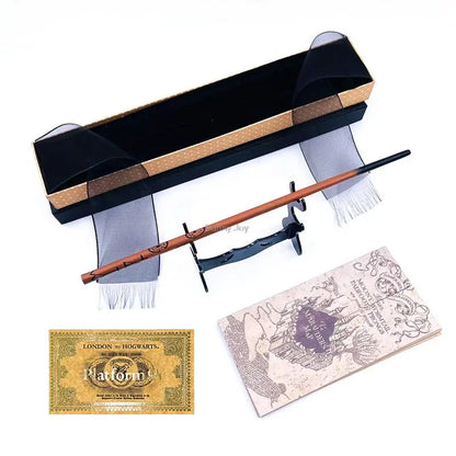 24 Styles Metal Core Magic Wands with Box