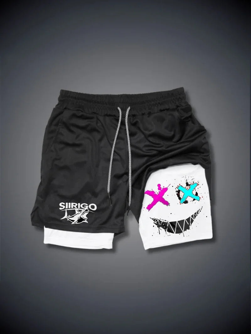 Men’s Double-Layer Training Shorts