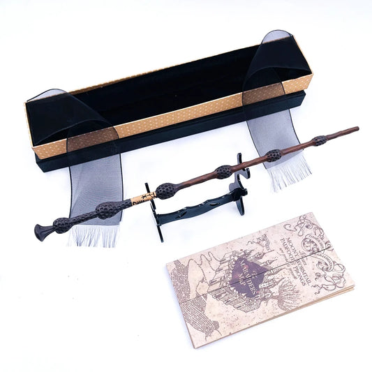 24 Styles Metal Core Magic Wands with Box