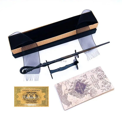 24 Styles Metal Core Magic Wands with Box